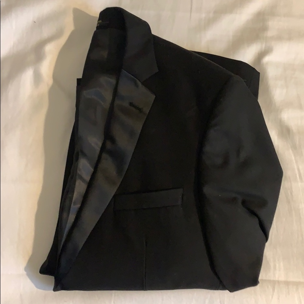 Azar Man double buttoned tuxedo jacket.